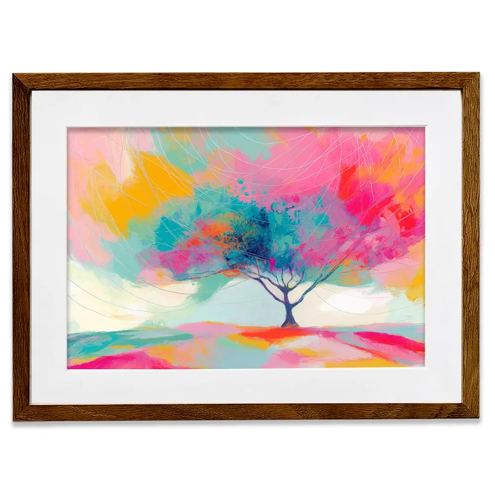 Dreaming Tree Framed Art Print Dreaming Tree Framed Art Print wall art product Chromatic Storm Studio
