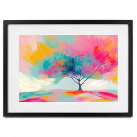 Dreaming Tree Framed Art Print Dreaming Tree Framed Art Print wall art product Chromatic Storm Studio