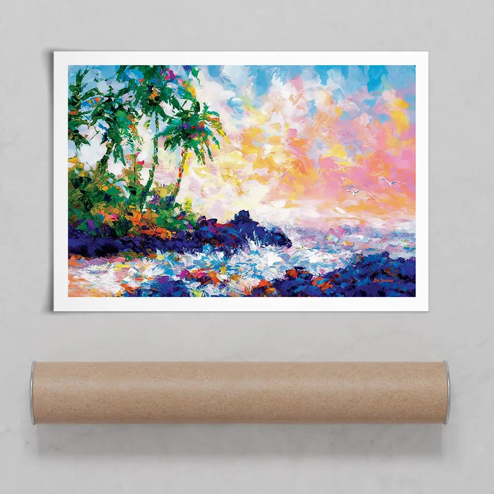 Dreams Of An Exotic Shore Art Print Dreams Of An Exotic Shore Art Print wall art product Leon Devenice