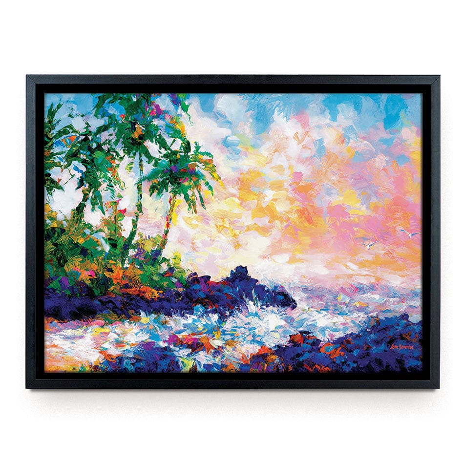 Dreams Of An Exotic Shore Canvas Print wall art product Leon Devenice