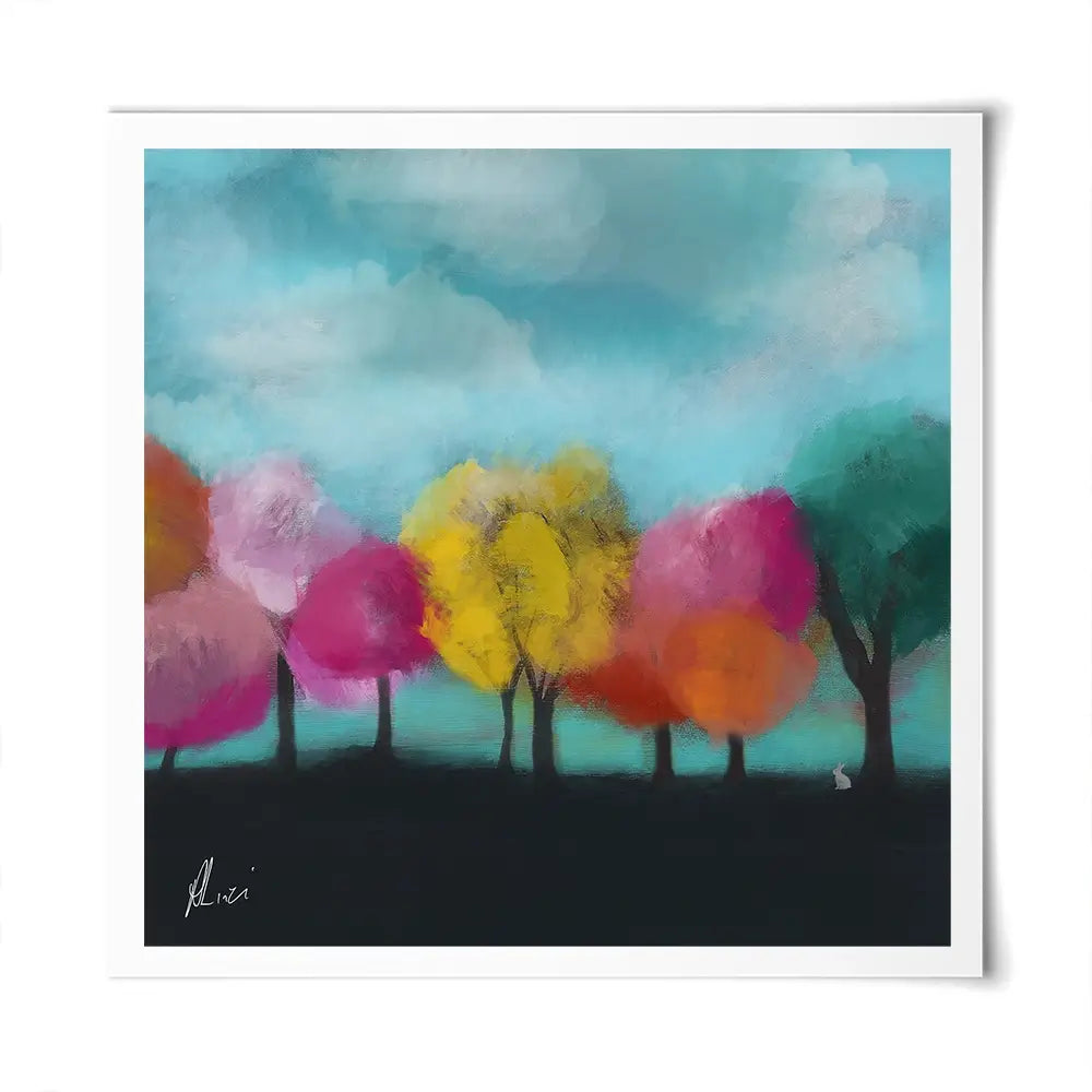 Dreamscape 1 Square Art Print Dreamscape 1 Square Art Print wall art product Aimee Linzi