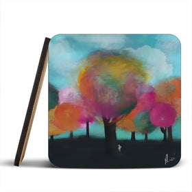Dreamscape 2 Coaster Set Dreamscape 2 Coaster Set wall art product Aimee Linzi