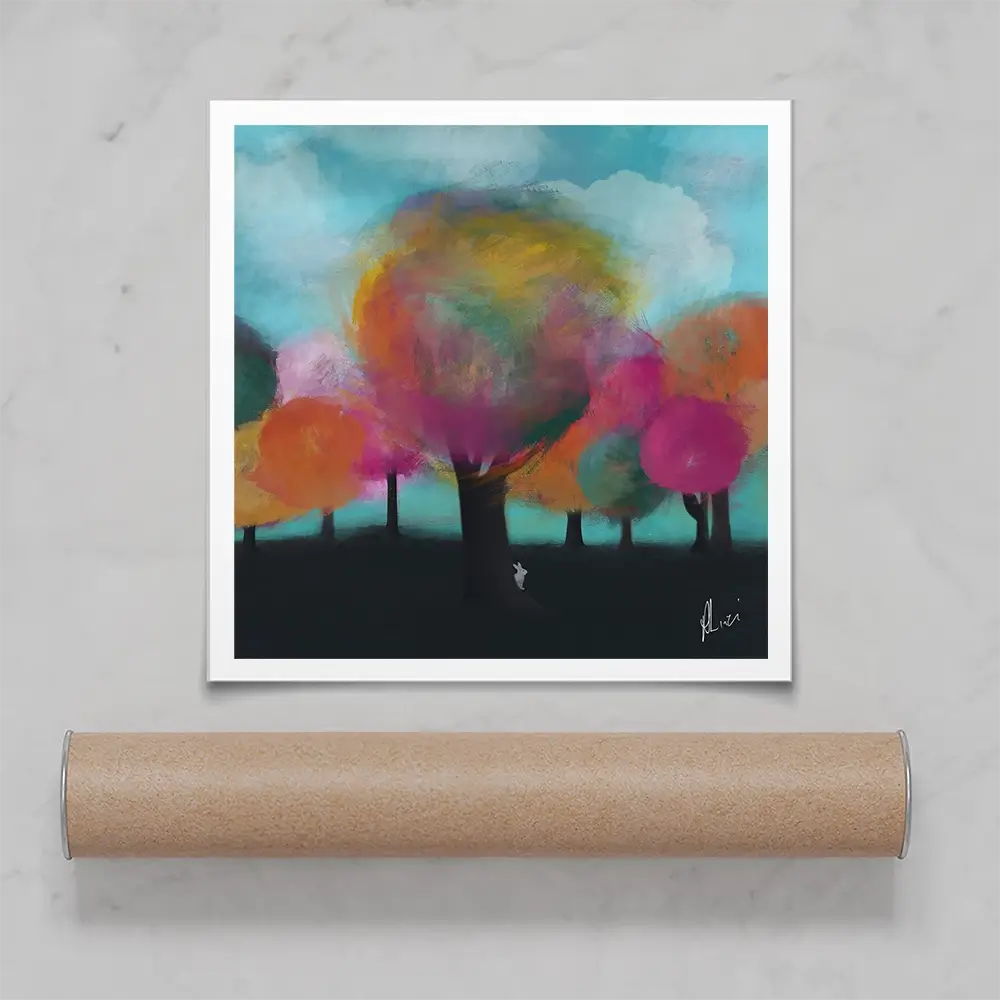 Dreamscape 2 Square Art Print Dreamscape 2 Square Art Print wall art product Aimee Linzi