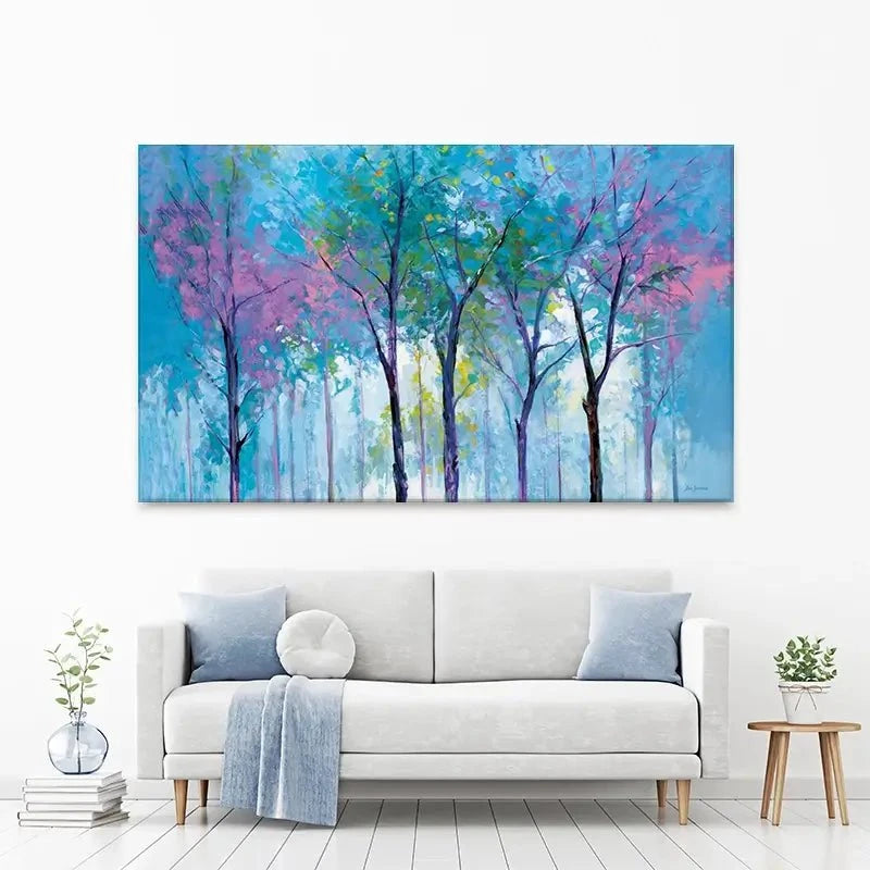 Dreamscape Tree Forest Canvas Print Dreamscape Tree Forest Canvas Print wall art product Leon Devenice