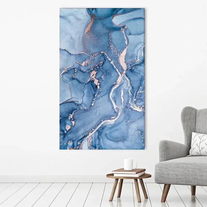 Dreamy Blue Marble Canvas Print Dreamy Blue Marble Canvas Print wall art product djero.adlibeshe yahoo.com / Shutterstock