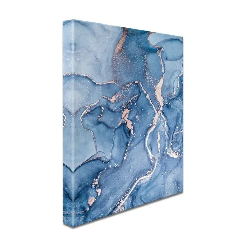 Dreamy Blue Marble Canvas Print Dreamy Blue Marble Canvas Print wall art product djero.adlibeshe yahoo.com / Shutterstock