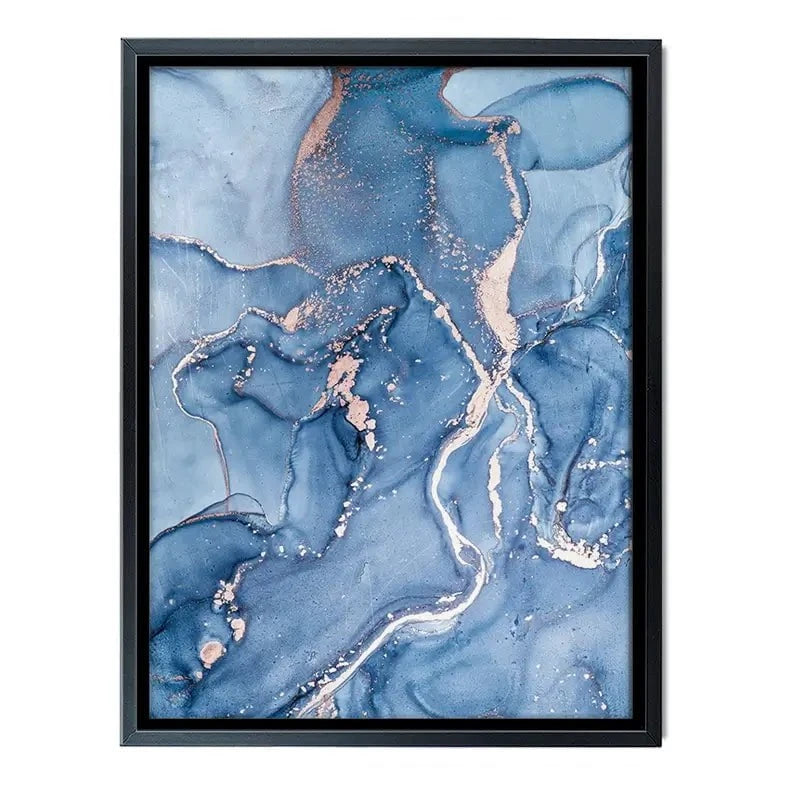 Dreamy Blue Marble Canvas Print Dreamy Blue Marble Canvas Print wall art product djero.adlibeshe yahoo.com / Shutterstock