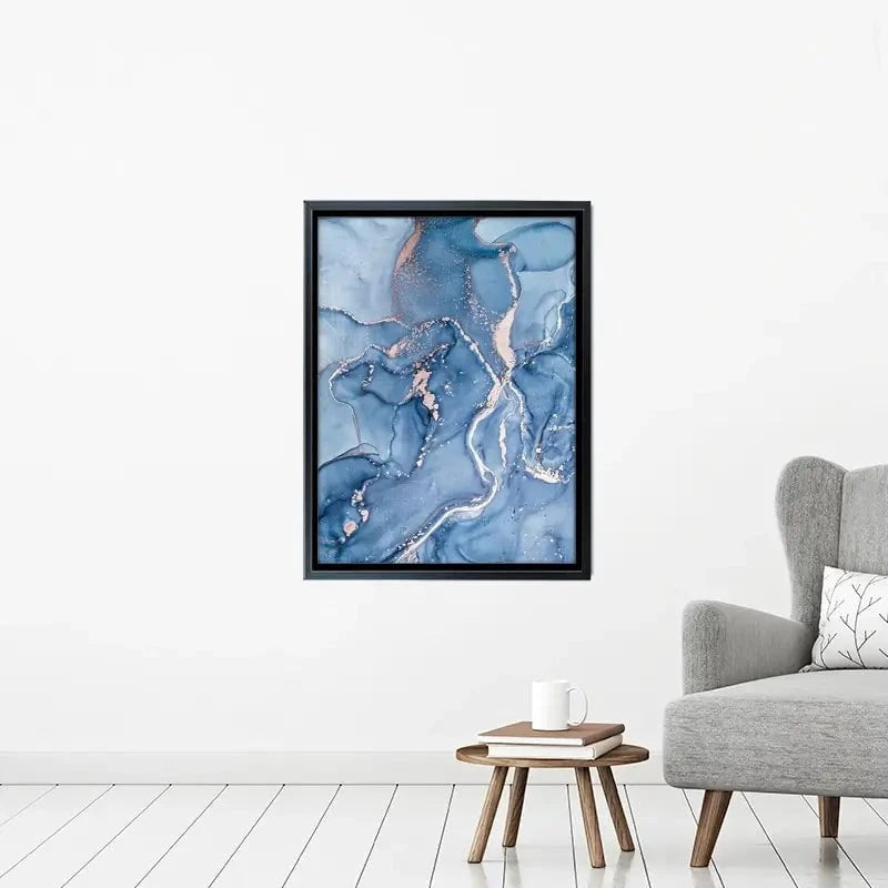 Dreamy Blue Marble Canvas Print Dreamy Blue Marble Canvas Print wall art product djero.adlibeshe yahoo.com / Shutterstock