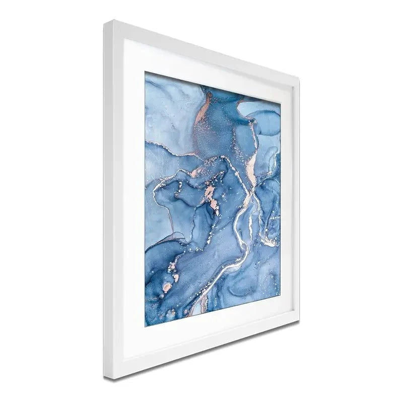 Dreamy Blue Marble Framed Art Print Dreamy Blue Marble Framed Art Print wall art product djero.adlibeshe yahoo.com / Shutterstock