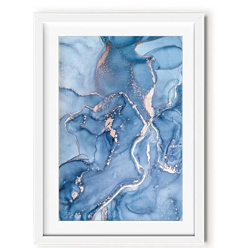 Dreamy Blue Marble Framed Art Print Dreamy Blue Marble Framed Art Print wall art product djero.adlibeshe yahoo.com / Shutterstock