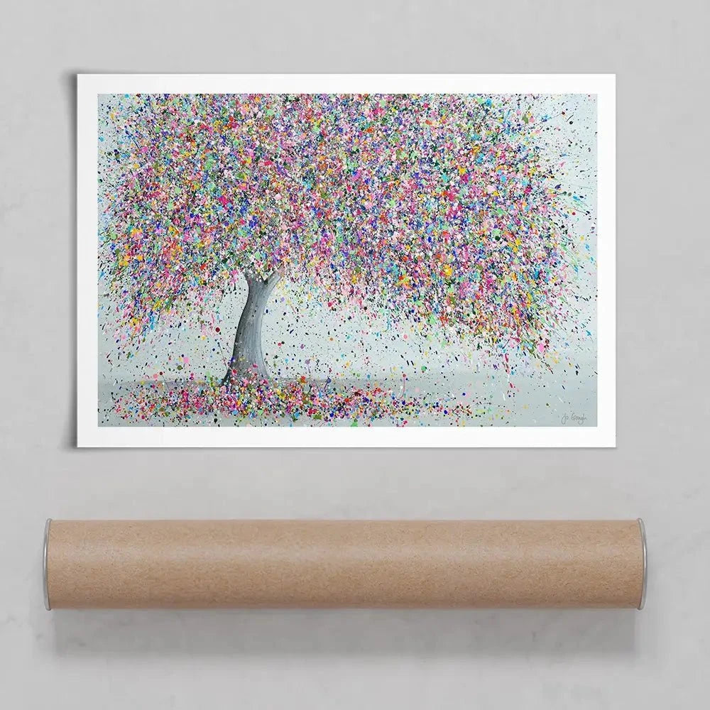 Dreamy Love Art Print Dreamy Love Art Print wall art product Jo Gough