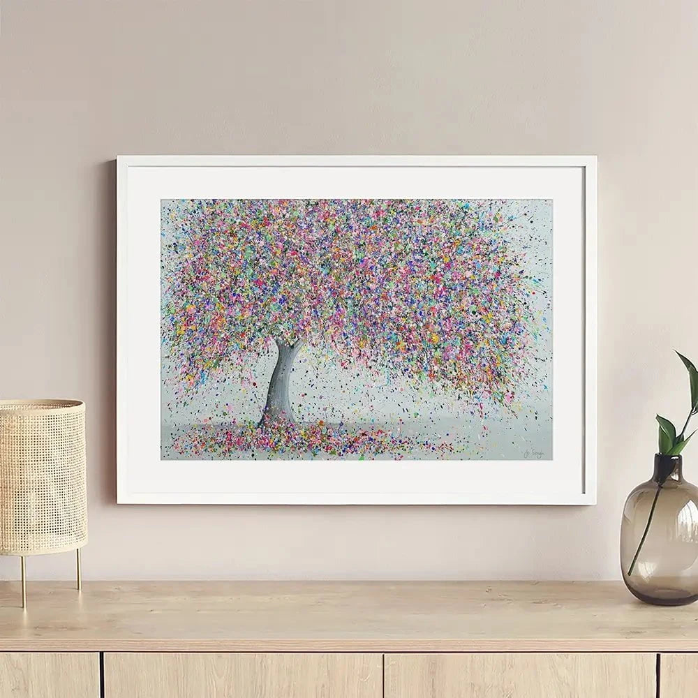Dreamy Love Framed Art Print Dreamy Love Framed Art Print wall art product Jo Gough