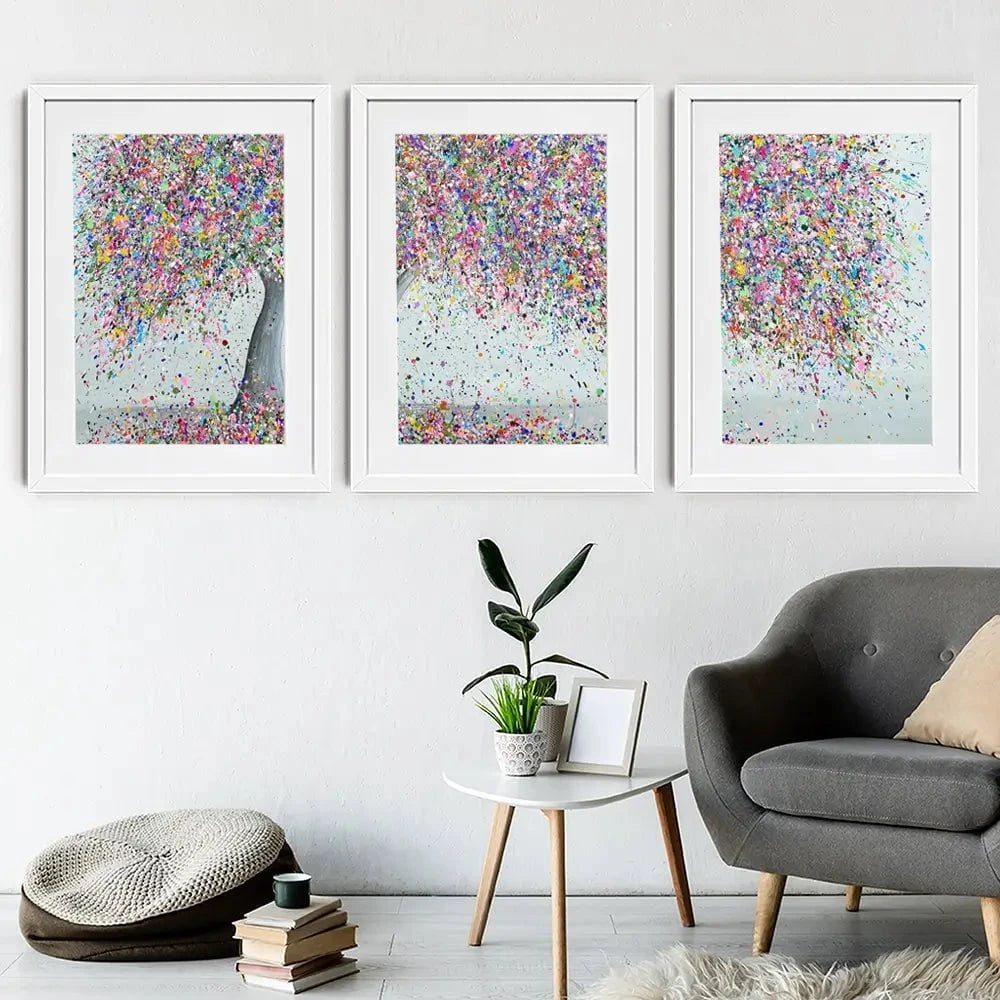 Dreamy Love Framed Art Print Trio Dreamy Love Framed Art Print Trio wall art product Jo Gough
