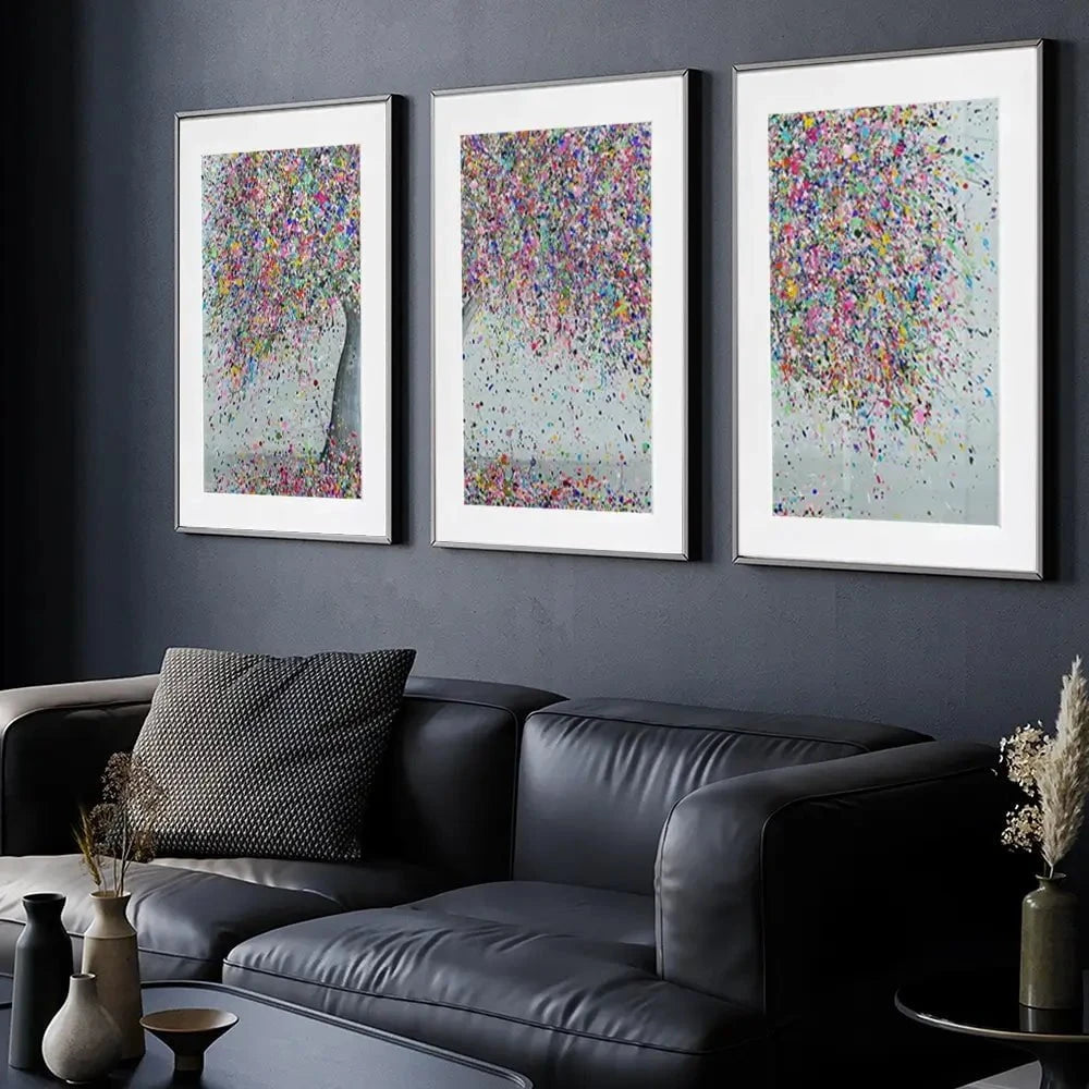 Dreamy Love Framed Art Print Trio Dreamy Love Framed Art Print Trio wall art product Jo Gough