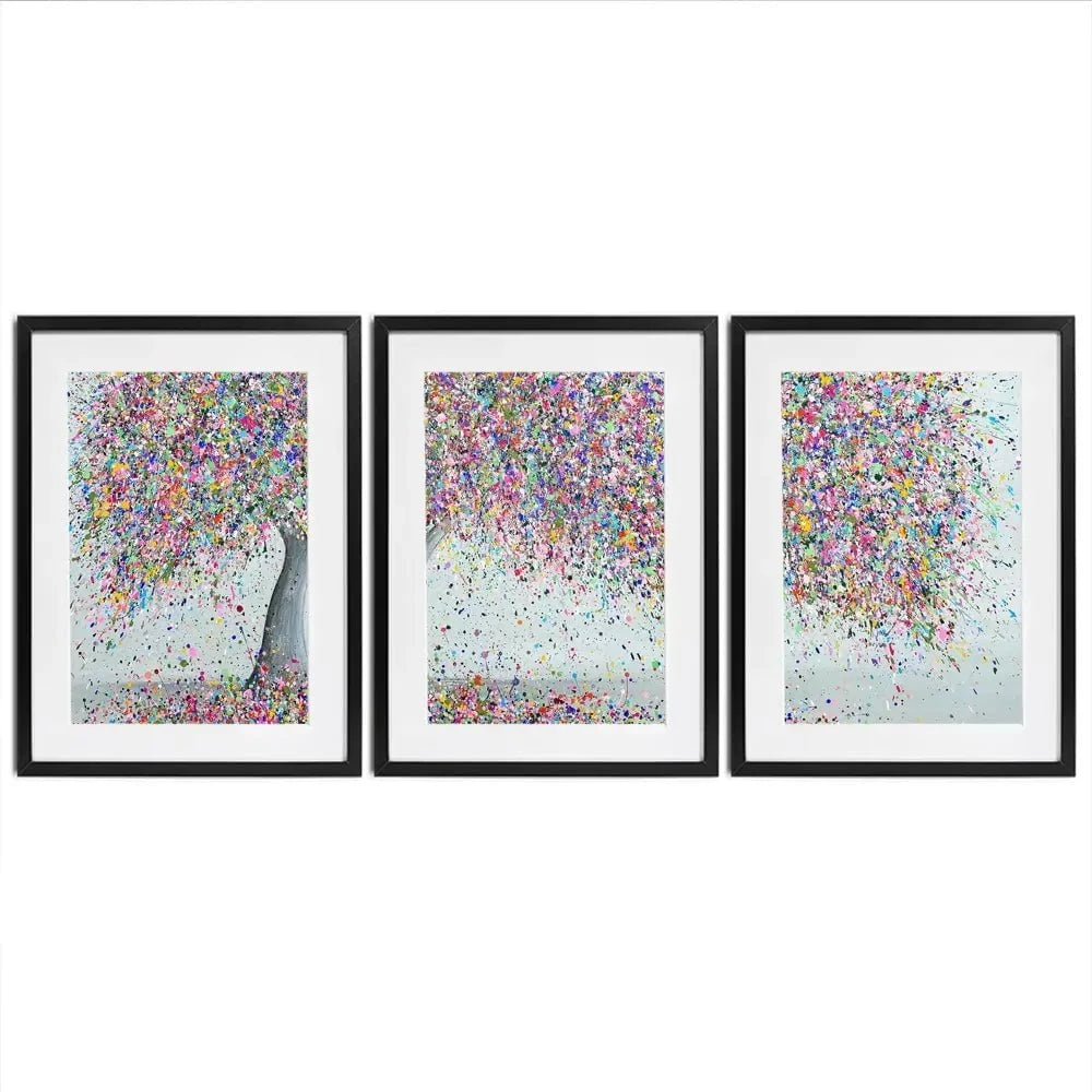 Dreamy Love Framed Art Print Trio Dreamy Love Framed Art Print Trio wall art product Jo Gough