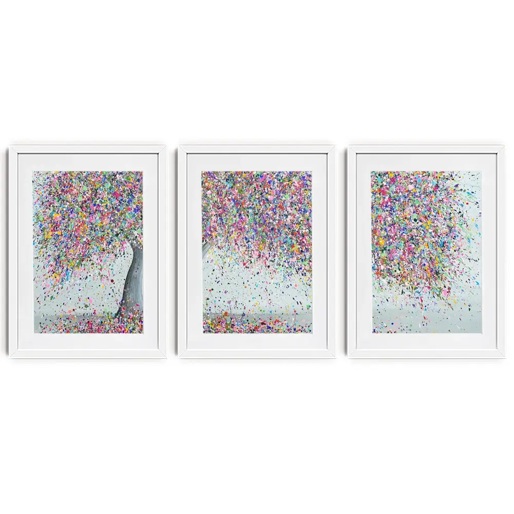 Dreamy Love Framed Art Print Trio Dreamy Love Framed Art Print Trio wall art product Jo Gough