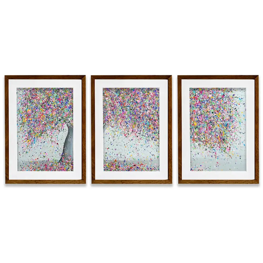 Dreamy Love Framed Art Print Trio Dreamy Love Framed Art Print Trio wall art product Jo Gough