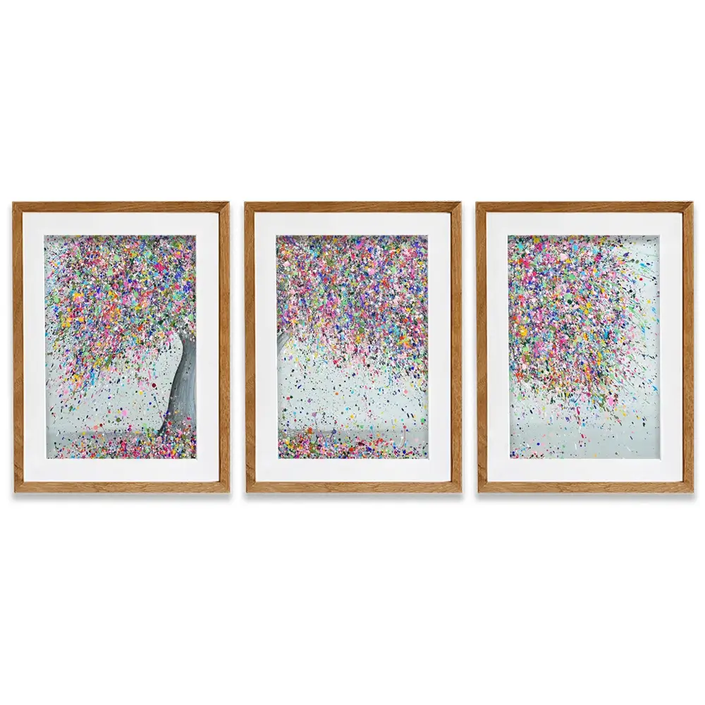 Dreamy Love Framed Art Print Trio Dreamy Love Framed Art Print Trio wall art product Jo Gough