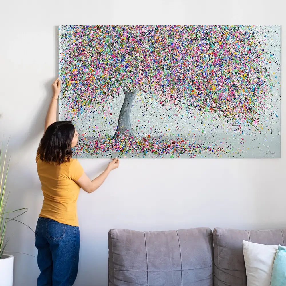 Dreamy Love Oversized Canvas Print Dreamy Love Oversized Canvas Print wall art product Art Print Shop