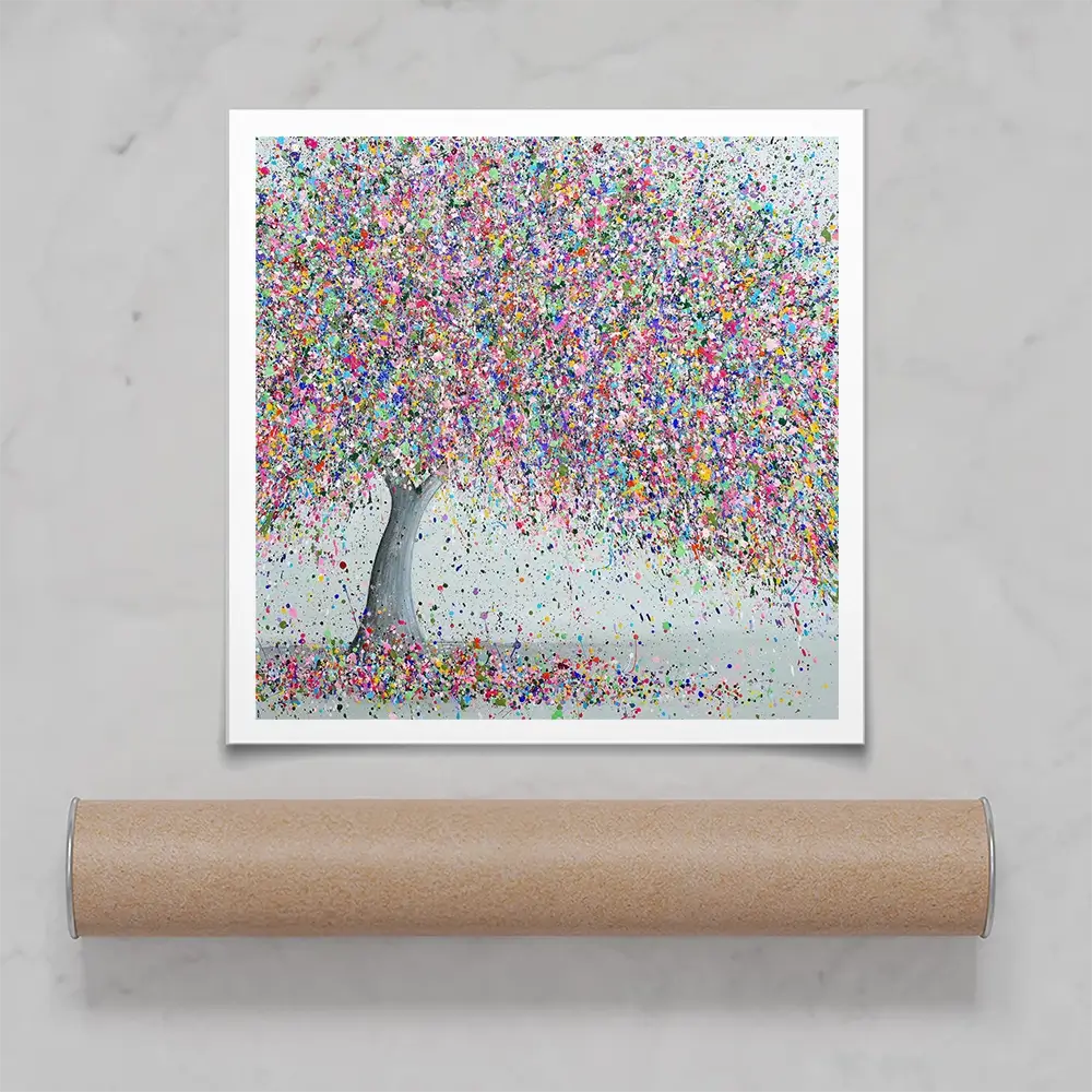 Dreamy Love Square Art Print Dreamy Love Square Art Print wall art product Jo Gough