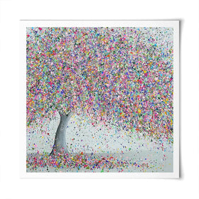 Dreamy Love Square Art Print Dreamy Love Square Art Print wall art product Jo Gough