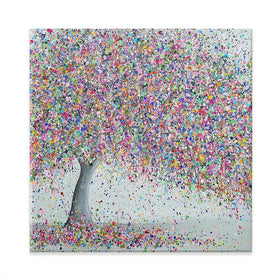 Dreamy Love Square Canvas Print Dreamy Love Square Canvas Print wall art product Jo Gough