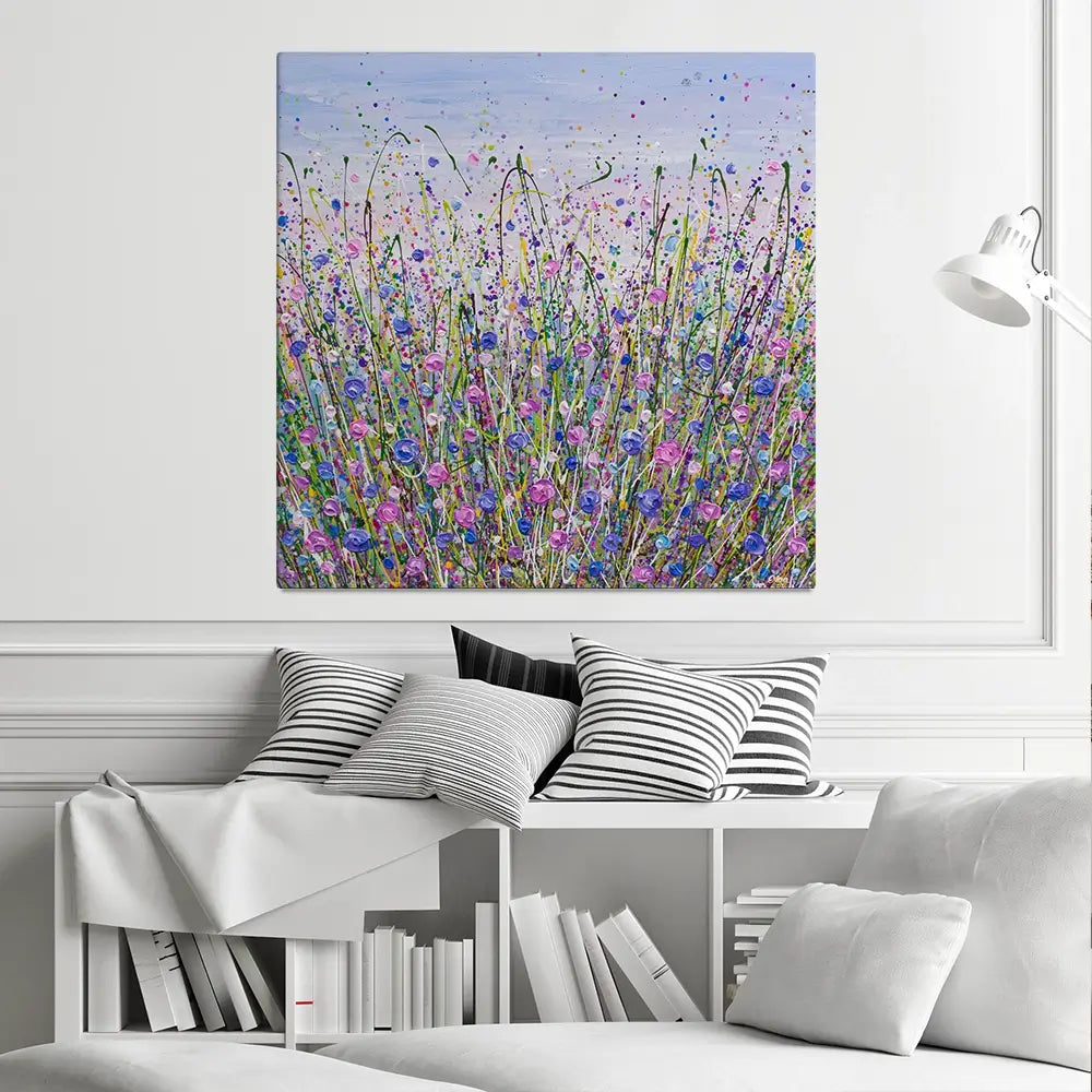 Dreamy Meadow Canvas Print Dreamy Meadow Canvas Print wall art product Olga Tkachyk