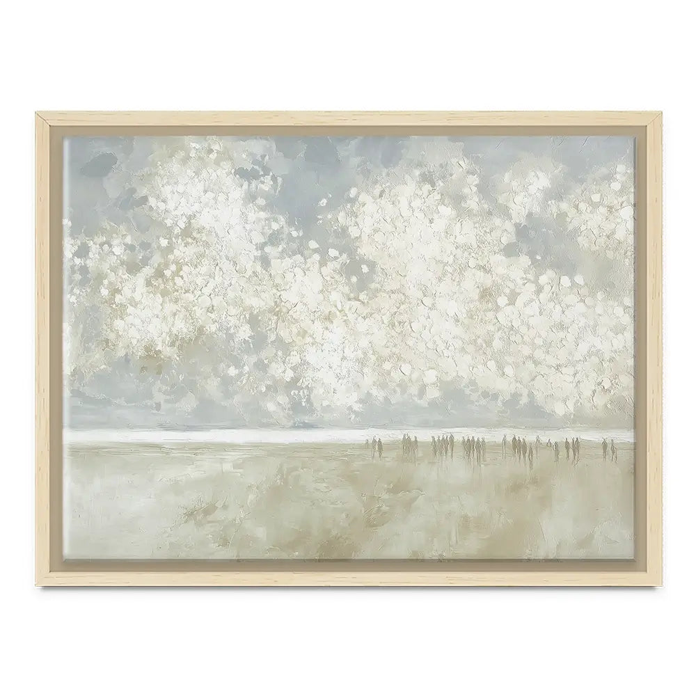 Drifting Blossom Sky Canvas Print Drifting Blossom Sky Canvas Print wall art product Chromatic Storm Studio