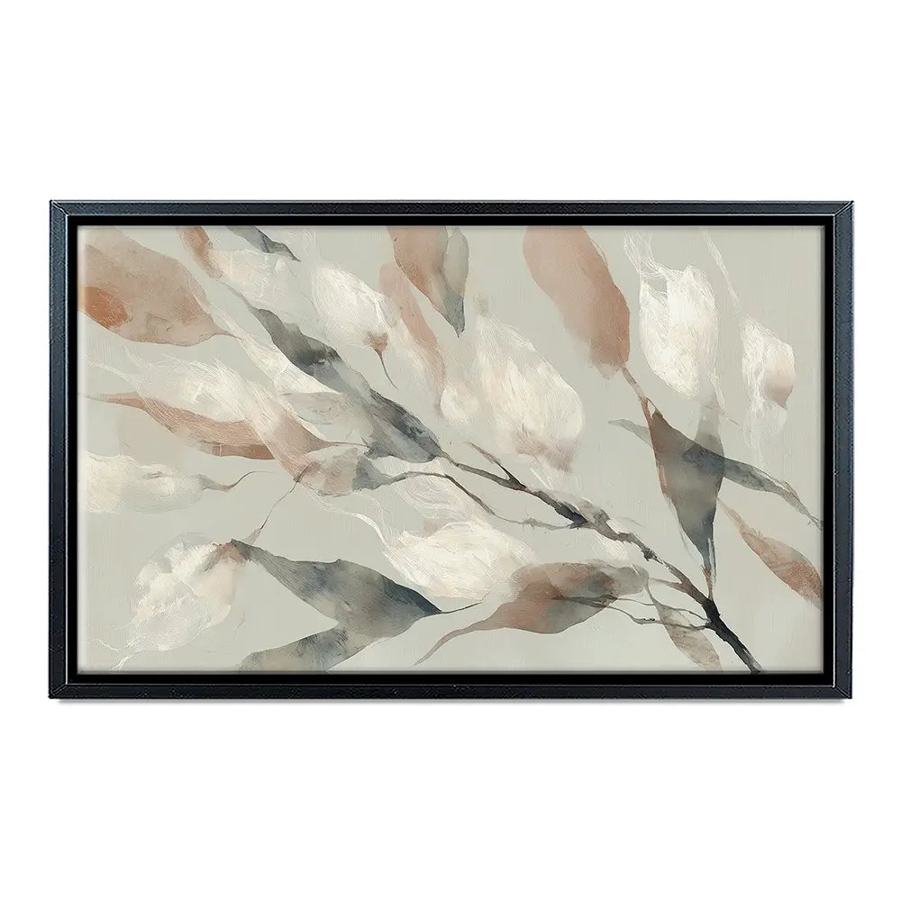 Drifting Coral Petals Canvas Print Drifting Coral Petals Canvas Print wall art product Chromatic Storm Studio