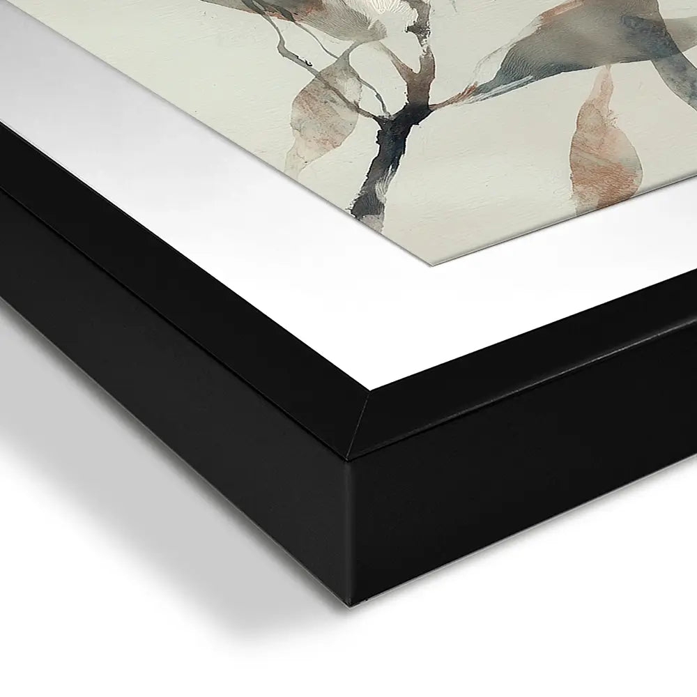 Drifting Coral Petals Framed Art Print Drifting Coral Petals Framed Art Print wall art product Chromatic Storm Studio