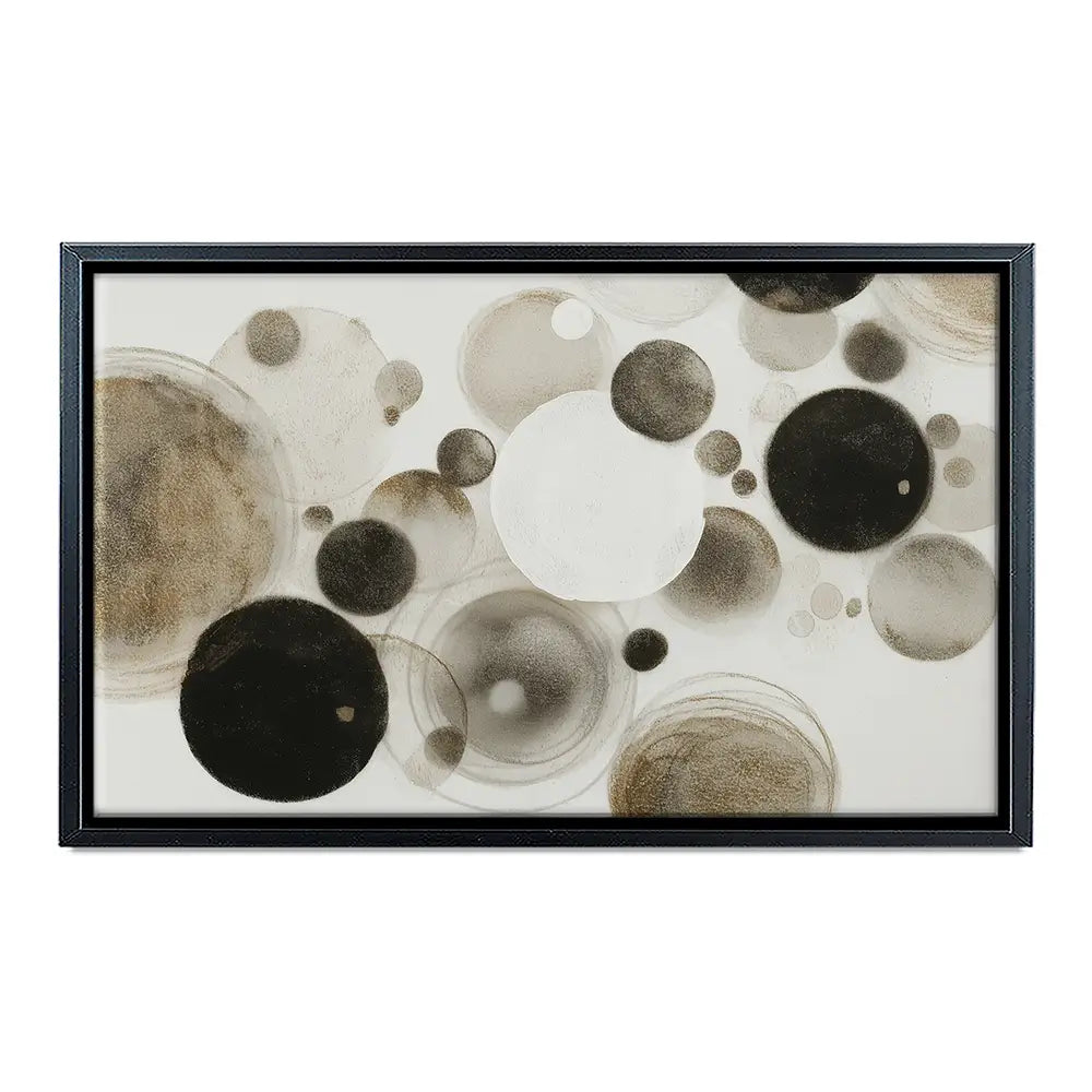 Drifting Orb Abstract Canvas Print Drifting Orb Abstract Canvas Print wall art product Chromatic Storm Studio