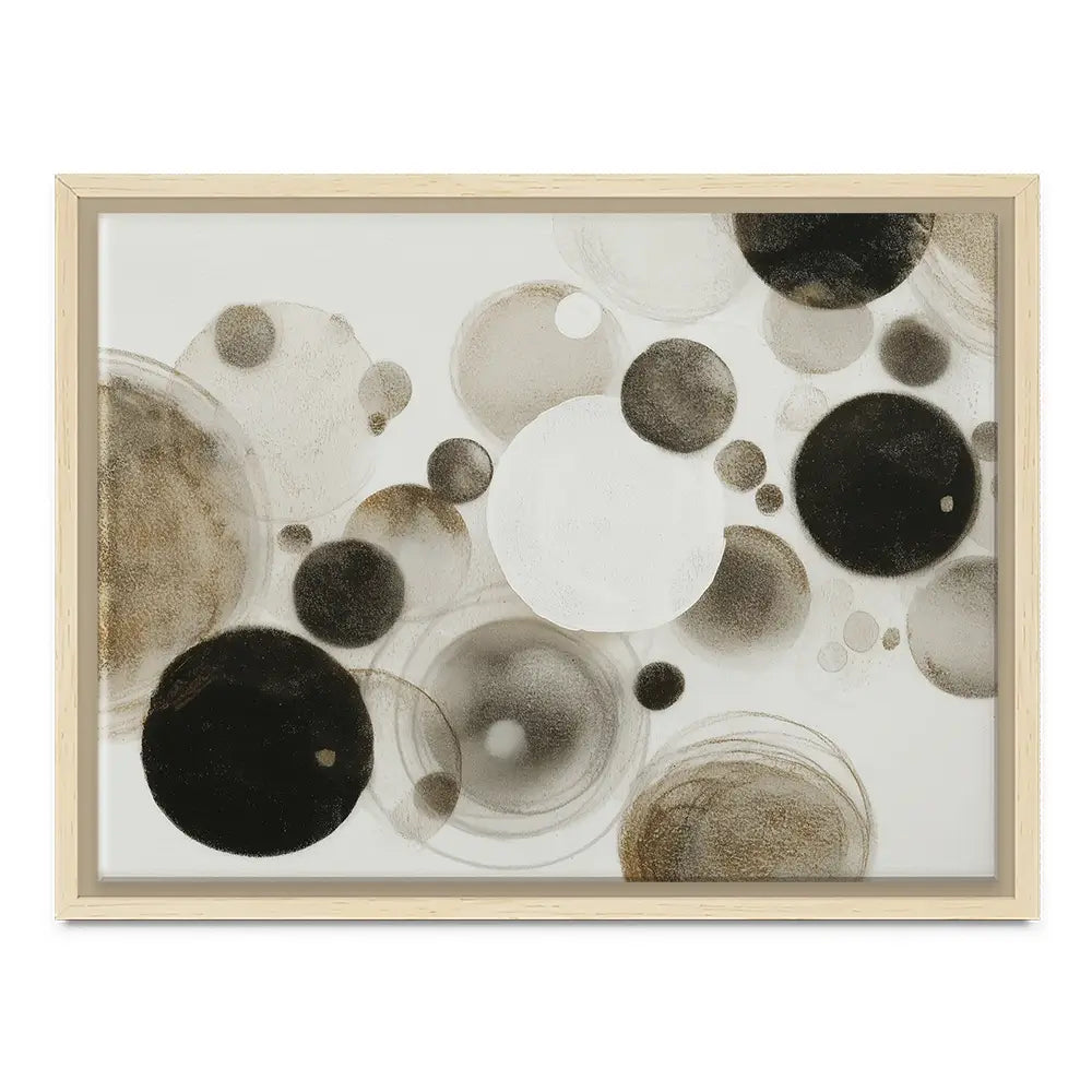 Drifting Orb Abstract Canvas Print Drifting Orb Abstract Canvas Print wall art product Chromatic Storm Studio