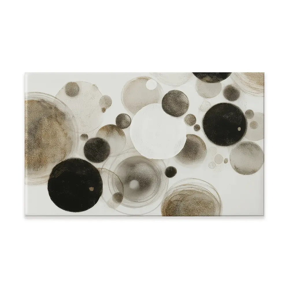 Drifting Orb Abstract Canvas Print Drifting Orb Abstract Canvas Print wall art product Chromatic Storm Studio