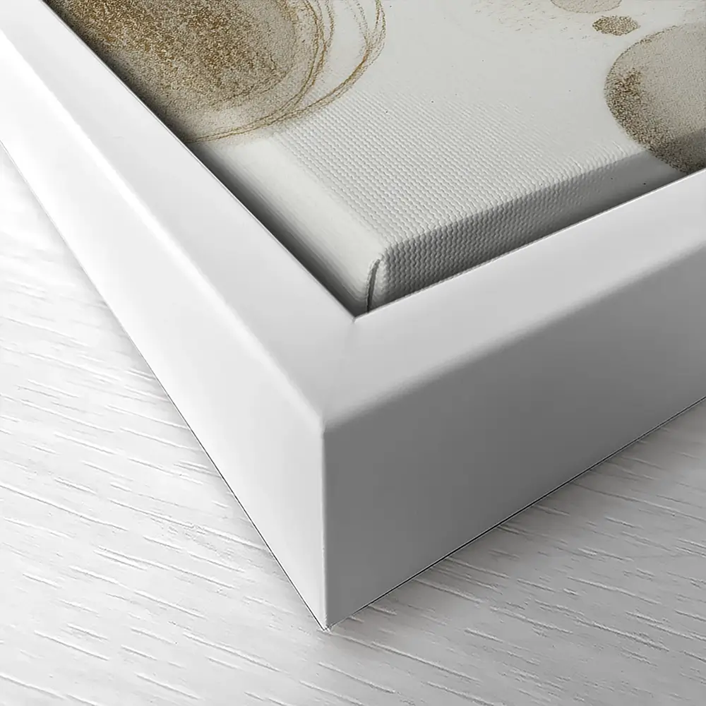 Drifting Orb Abstract Canvas Print Drifting Orb Abstract Canvas Print wall art product Chromatic Storm Studio