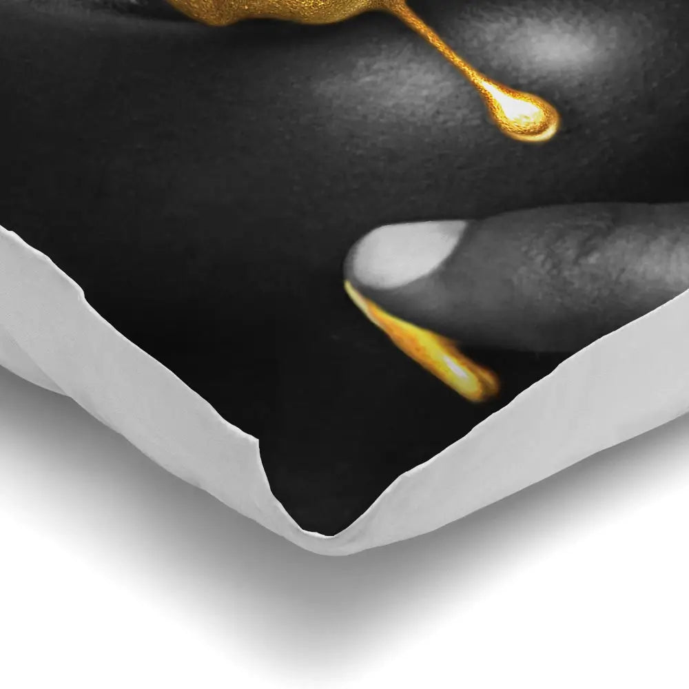 Dripping Cushion Dripping Cushion wall art product Art Print Shop