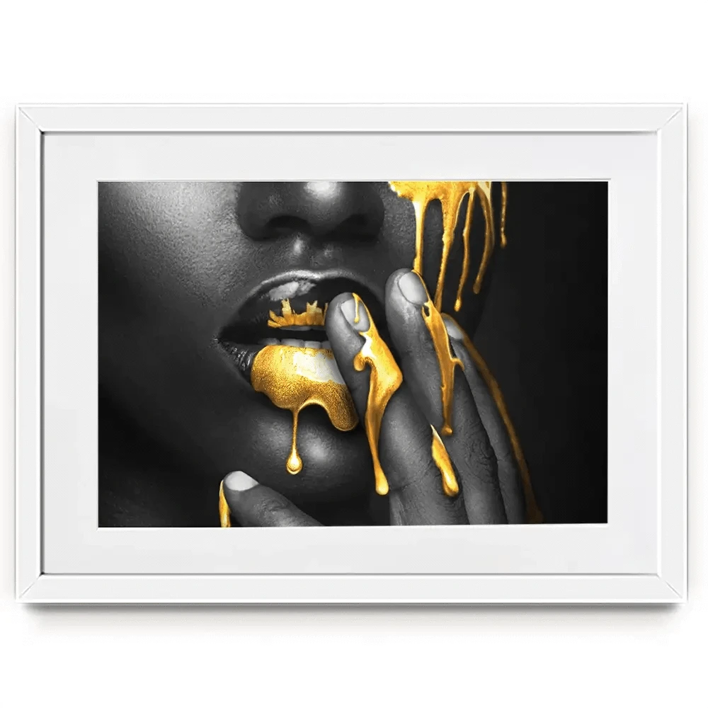 Dripping Framed Art Print Dripping Framed Art Print wall art product H Cleary