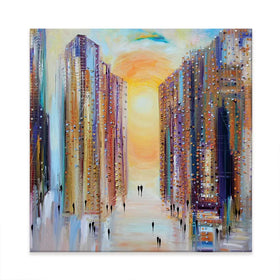 Drowning In The Sun Canvas Print Drowning In The Sun Canvas Print wall art product Ekaterina Ermilkina