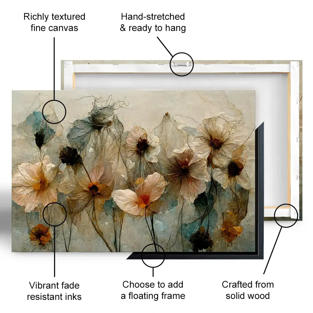Dry Beauties 10 Canvas Print Dry Beauties 10 Canvas Print wall art product Treechild