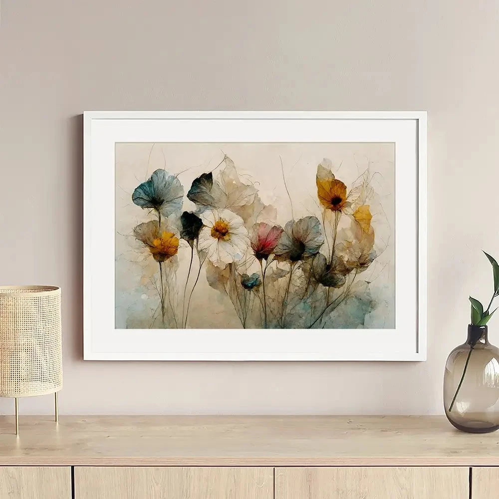 Dry Bouquet Framed Art Print Dry Bouquet Framed Art Print wall art product Treechild