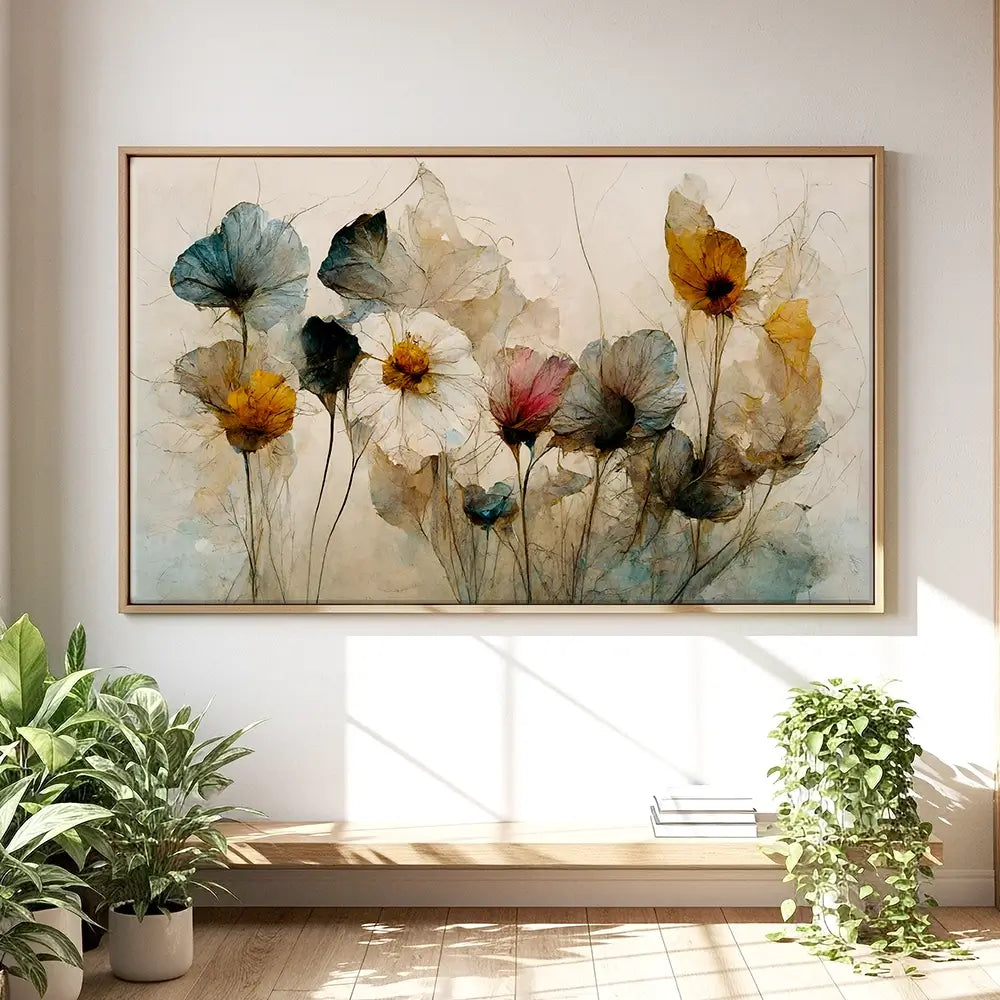 Dry Bouquet Oversized Canvas Print Dry Bouquet Oversized Canvas Print wall art product Treechild