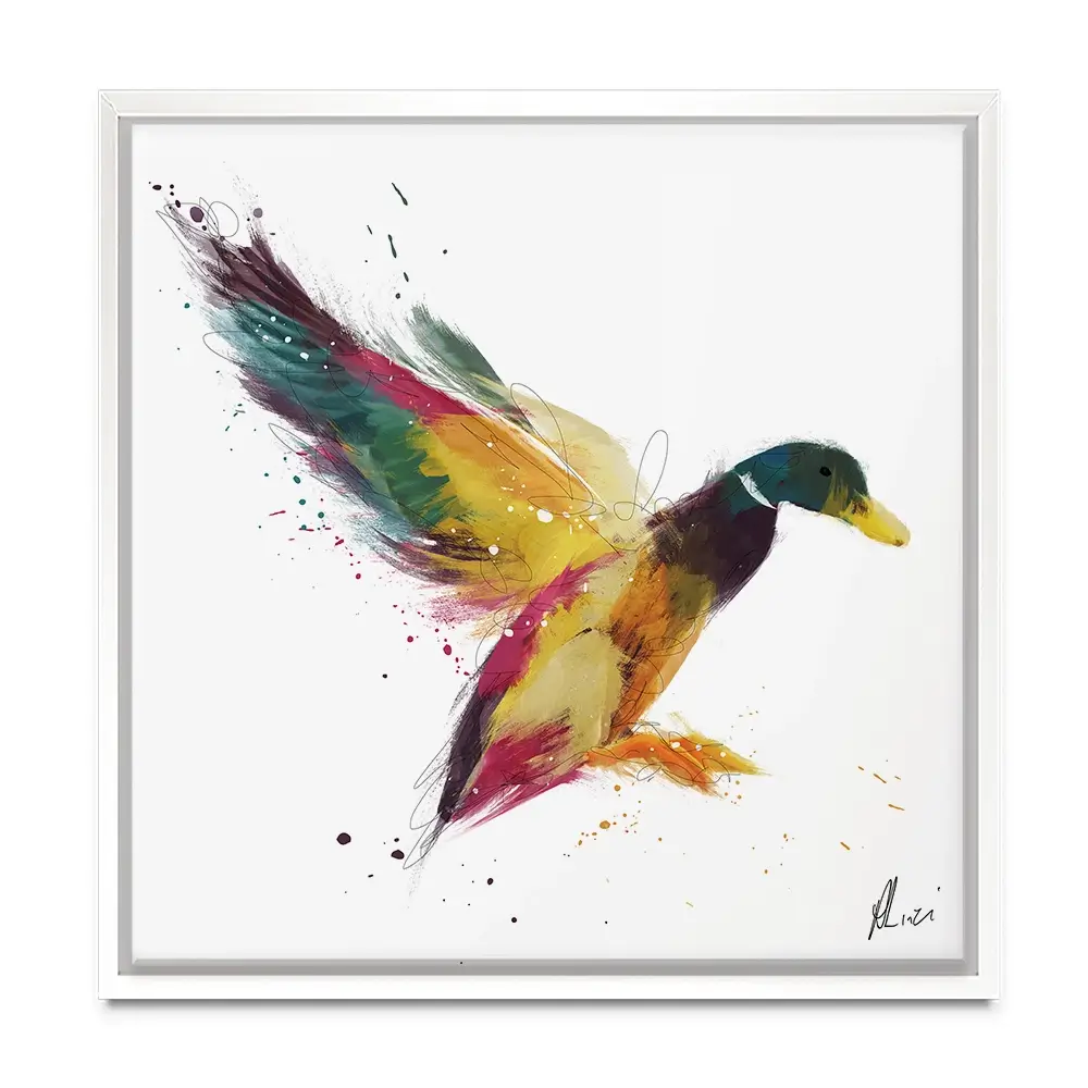 Duck Canvas Print Duck Canvas Print wall art product Aimee Linzi