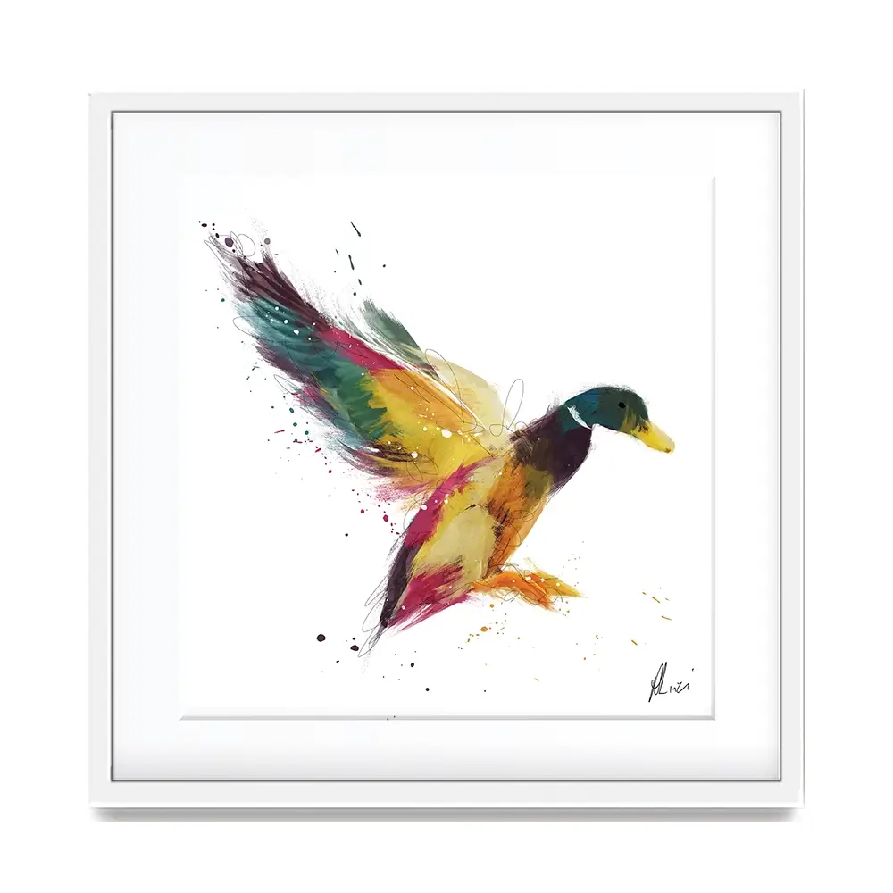 Duck Framed Art Print Duck Framed Art Print wall art product Aimee Linzi