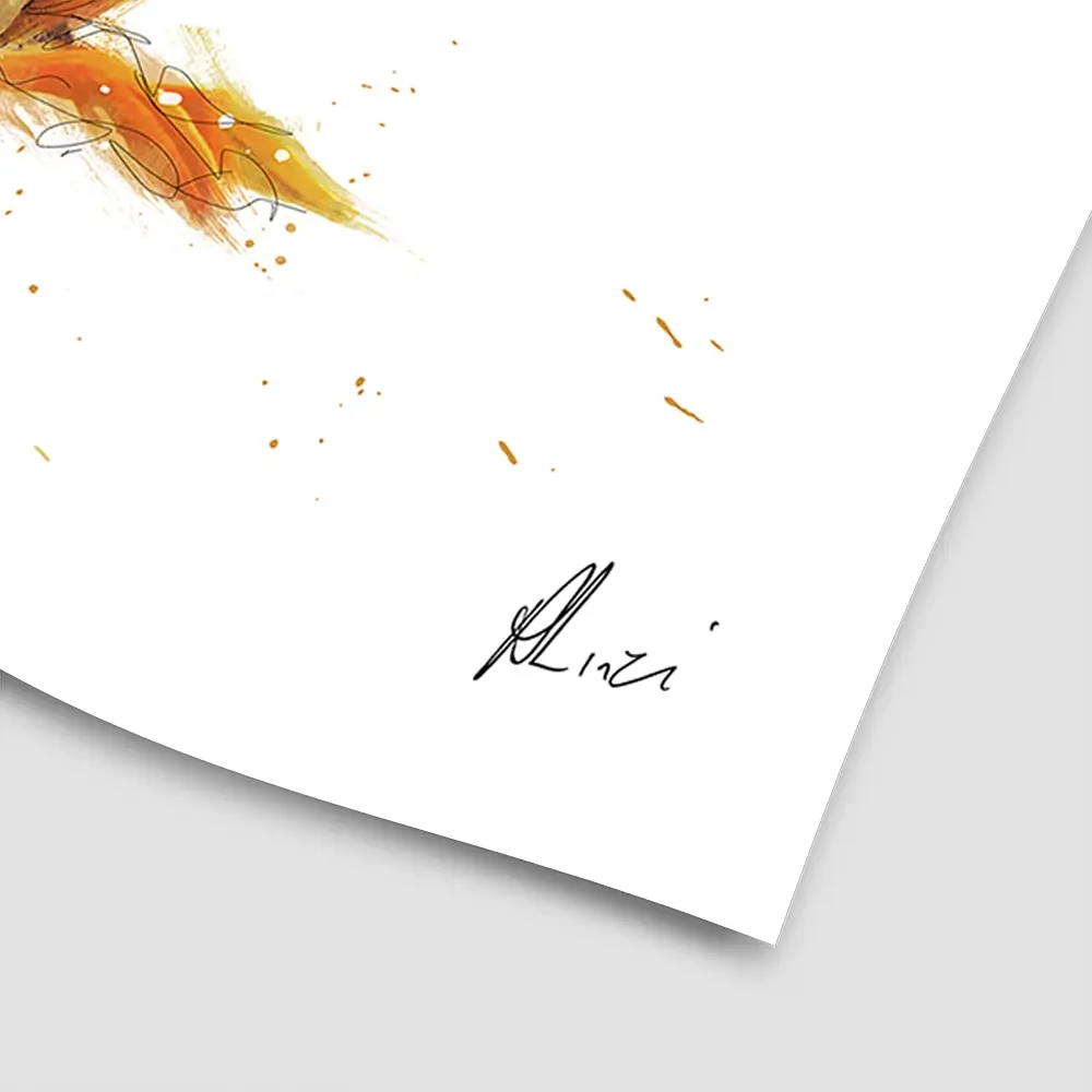 Duck Square Art Print Duck Square Art Print wall art product Aimee Linzi