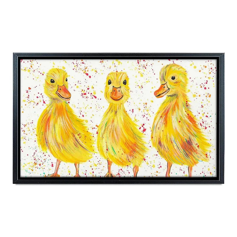 Ducklings Canvas Print Ducklings Canvas Print wall art product Emma LC Art