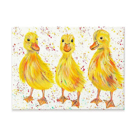 Ducklings Canvas Print Ducklings Canvas Print wall art product Emma LC Art