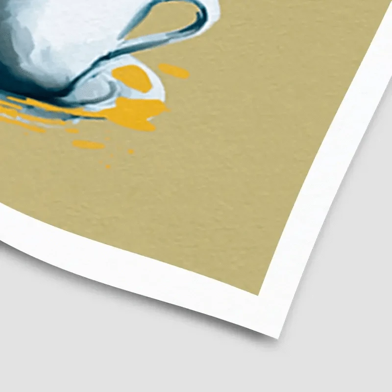 Ducklings In Cups Art Print Ducklings In Cups Art Print wall art product Svetlana Aleynikova