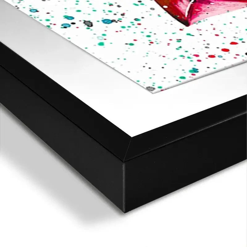 Duke The Puffin Framed Art Print Duke The Puffin Framed Art Print wall art product Emma LC Art