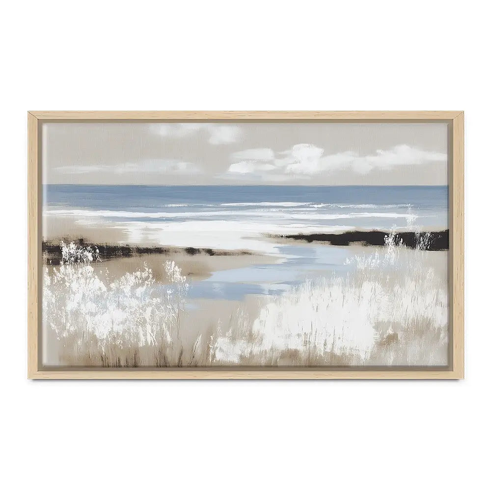 Dune Grass Above Tide Canvas Print Dune Grass Above Tide Canvas Print wall art product Chromatic Storm Studio