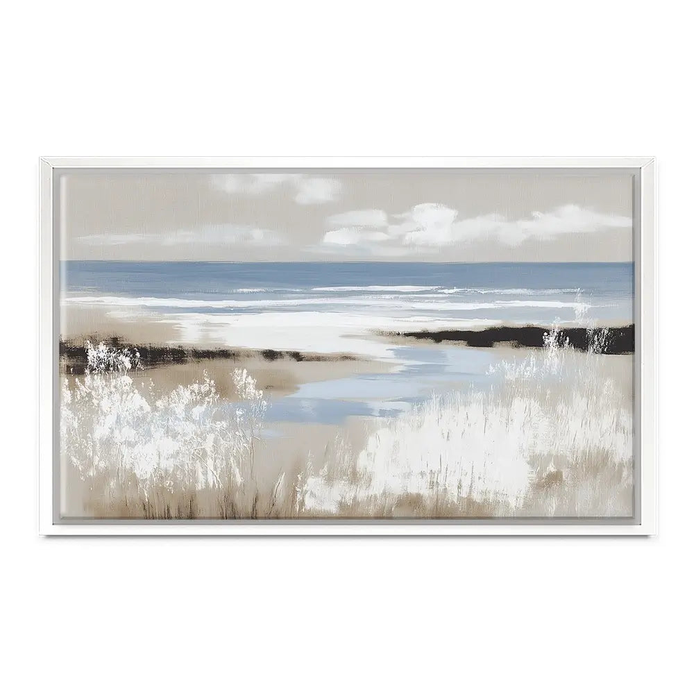 Dune Grass Above Tide Canvas Print Dune Grass Above Tide Canvas Print wall art product Chromatic Storm Studio
