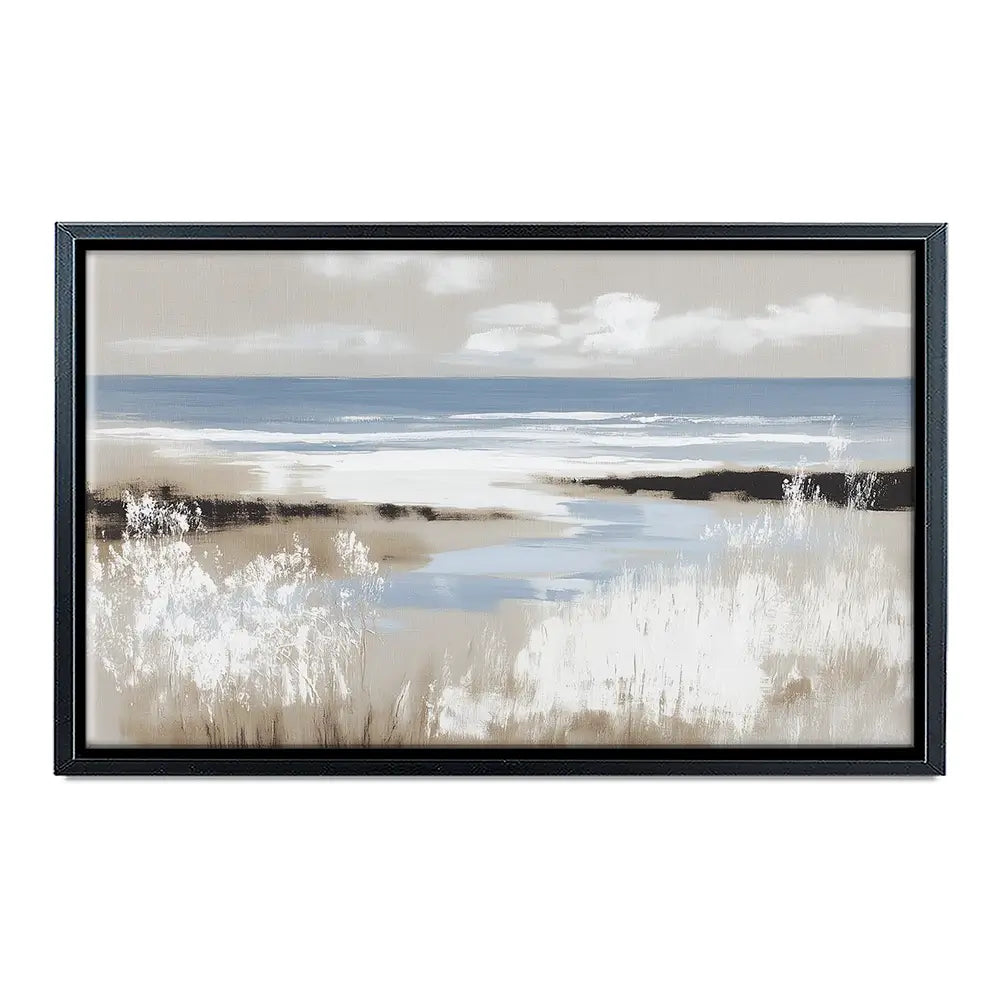 Dune Grass Above Tide Canvas Print Dune Grass Above Tide Canvas Print wall art product Chromatic Storm Studio